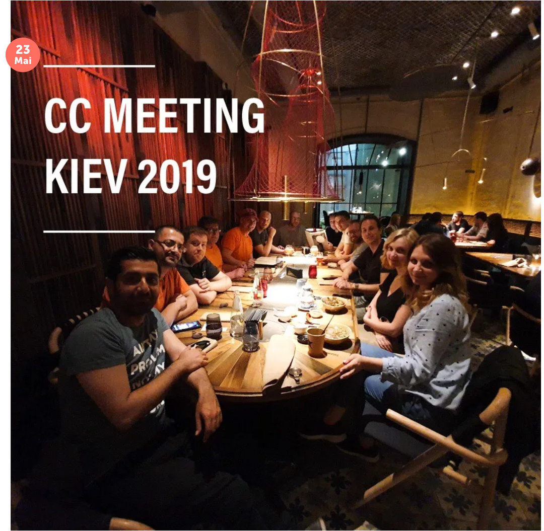 Concrete Cooperation Meeting 2019 in Kiev