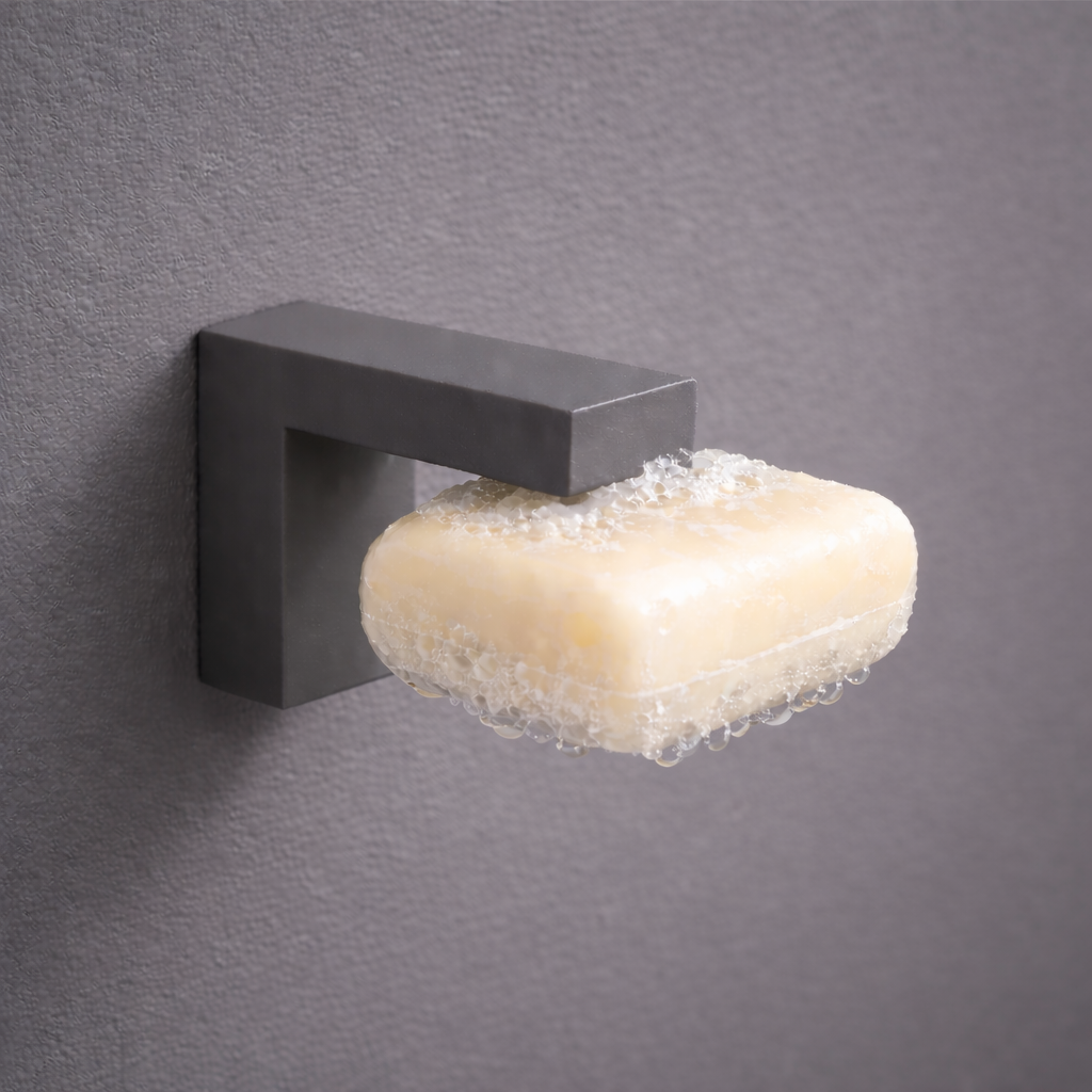 Magnetischer Seifenhalter mit innovativer Seifenkrone