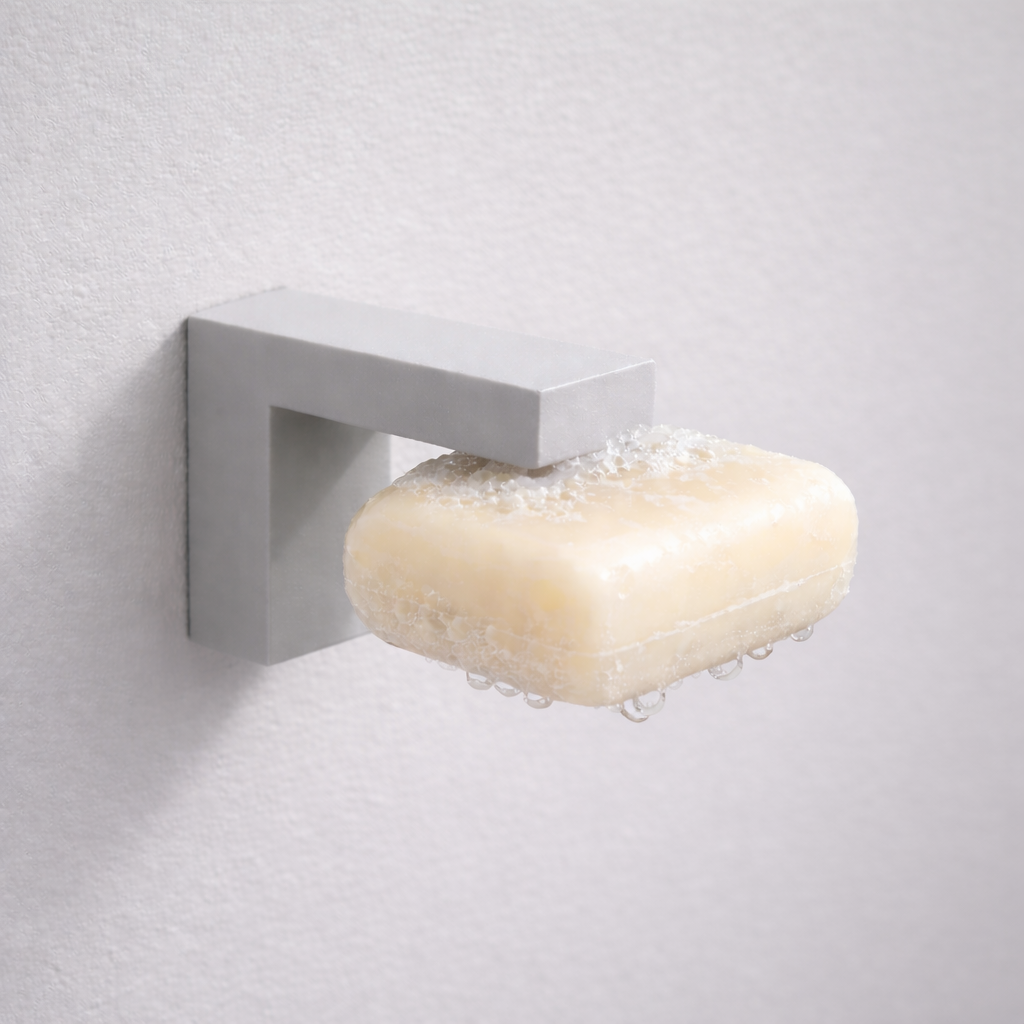 Magnetischer Seifenhalter mit innovativer Seifenkrone