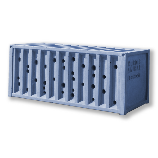 BEECONTAINER - Bienenhotel aus Beton im Container-Design