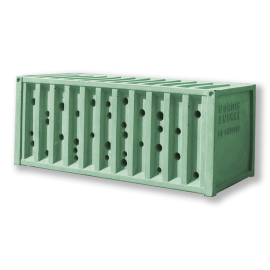 BEECONTAINER - Bienenhotel aus Beton im Container-Design