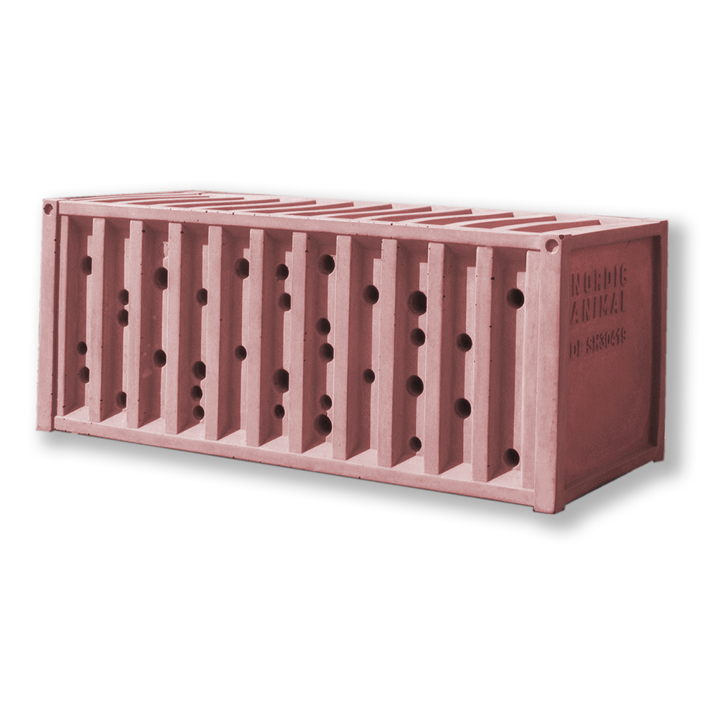 BEECONTAINER - Bienenhotel aus Beton im Container-Design