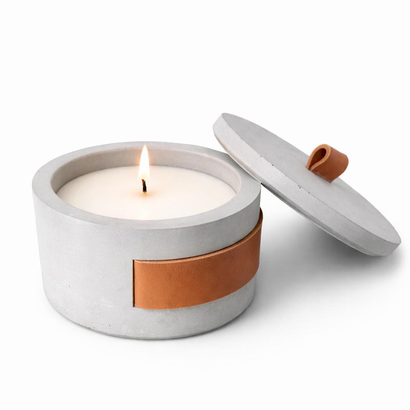 ROQ BAND LIGHT - Premium-Feuer aus Beton. Einfach Wachs nachfüllen