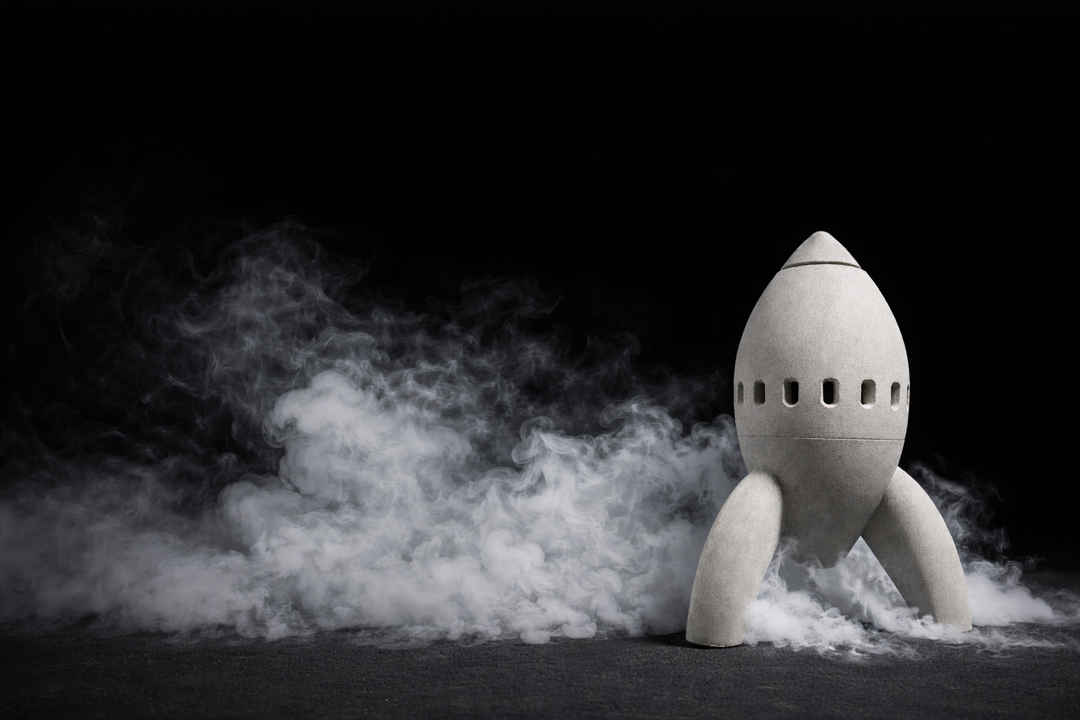 ROCKET – Räucherfigur. Für Backflow- &amp; klassische Räucherkegel